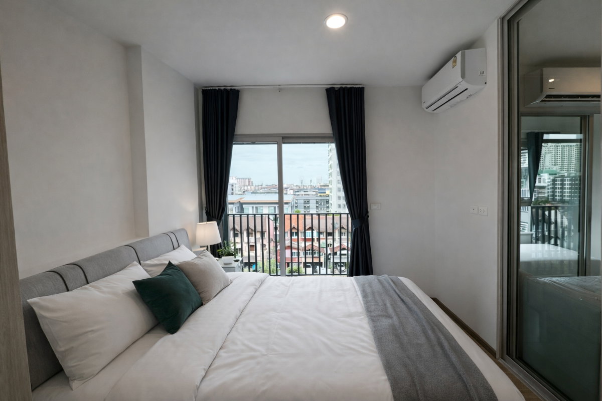 1-Bedroom Plus Condo for Rent at Niche Mono Ramkhamhaeng (34 sqm) — Rama 9