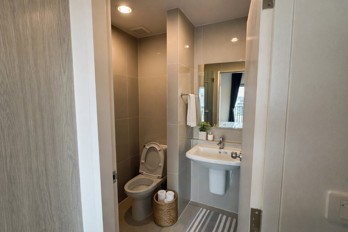 1-Bedroom Plus Condo for Rent at Niche Mono Ramkhamhaeng (34 sqm) — Rama 9