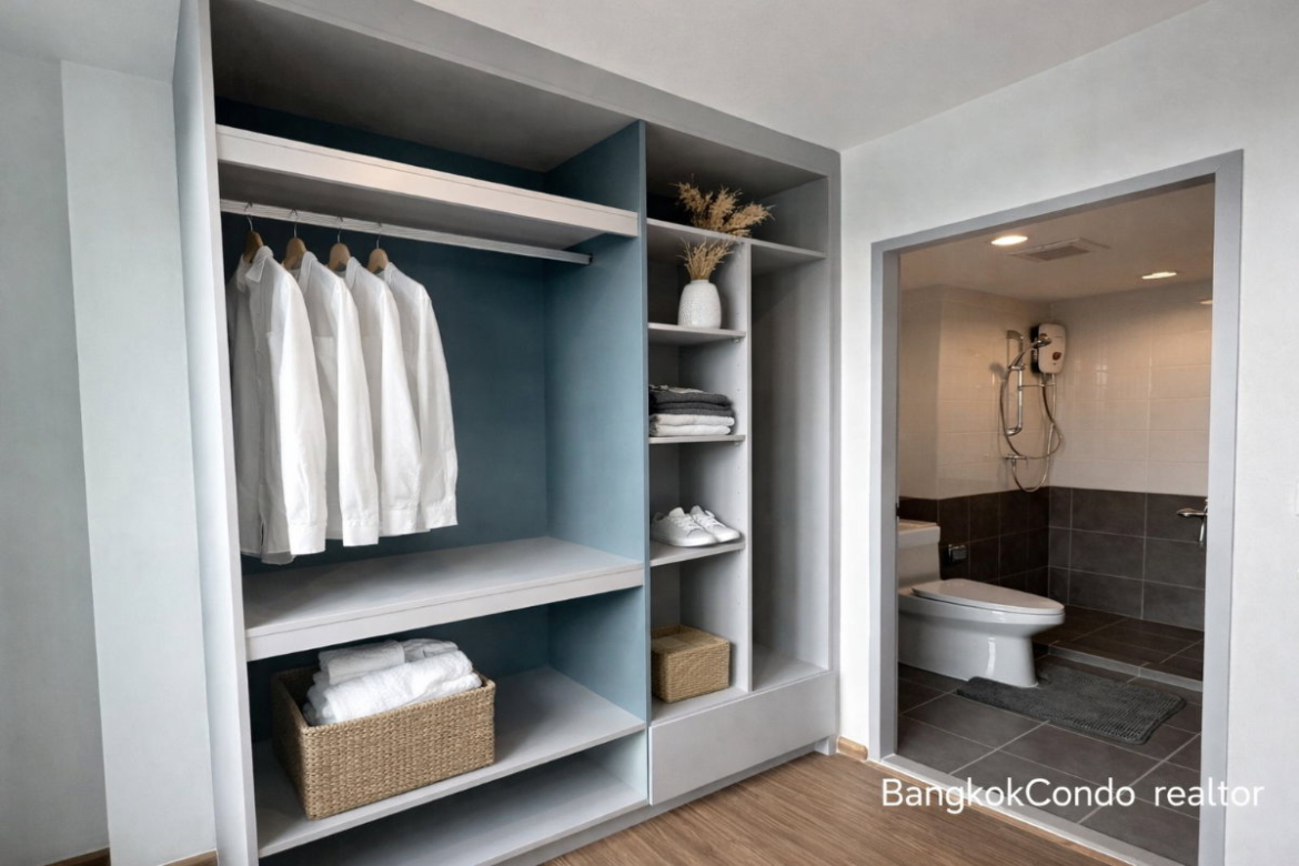 1-Bedroom Condo for Rent at Niche Mono Rama 9 (28 sqm) — Rama 9 MRT