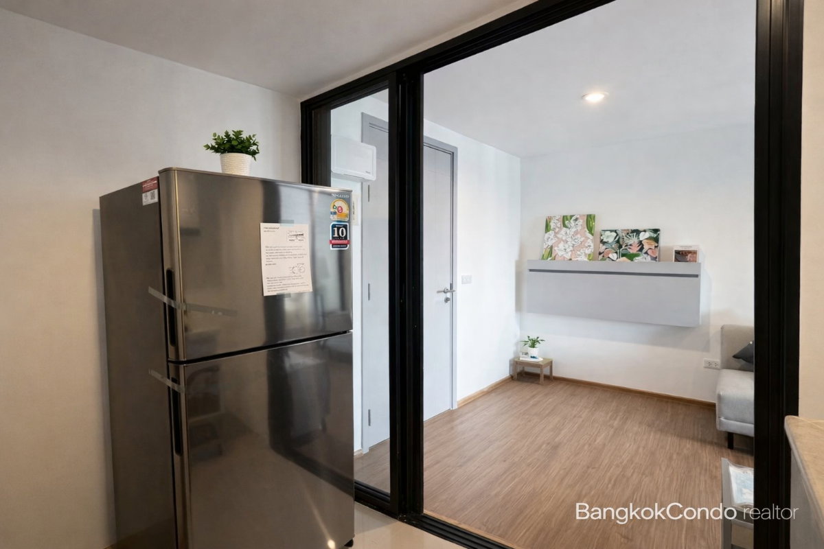 1-Bedroom Condo for Rent at Niche Mono Rama 9 (28 sqm) — Rama 9 MRT