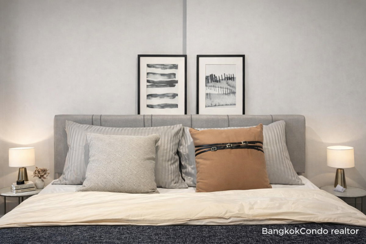 1-Bedroom Plus Condo for Rent at Niche Mono Rama 9 (32 sqm) — Rama 9 MRT