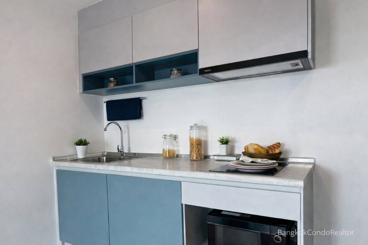 2-Bedroom Condo for Rent at Niche Mono Rama 9 (56 sqm) — Rama 9 MRT