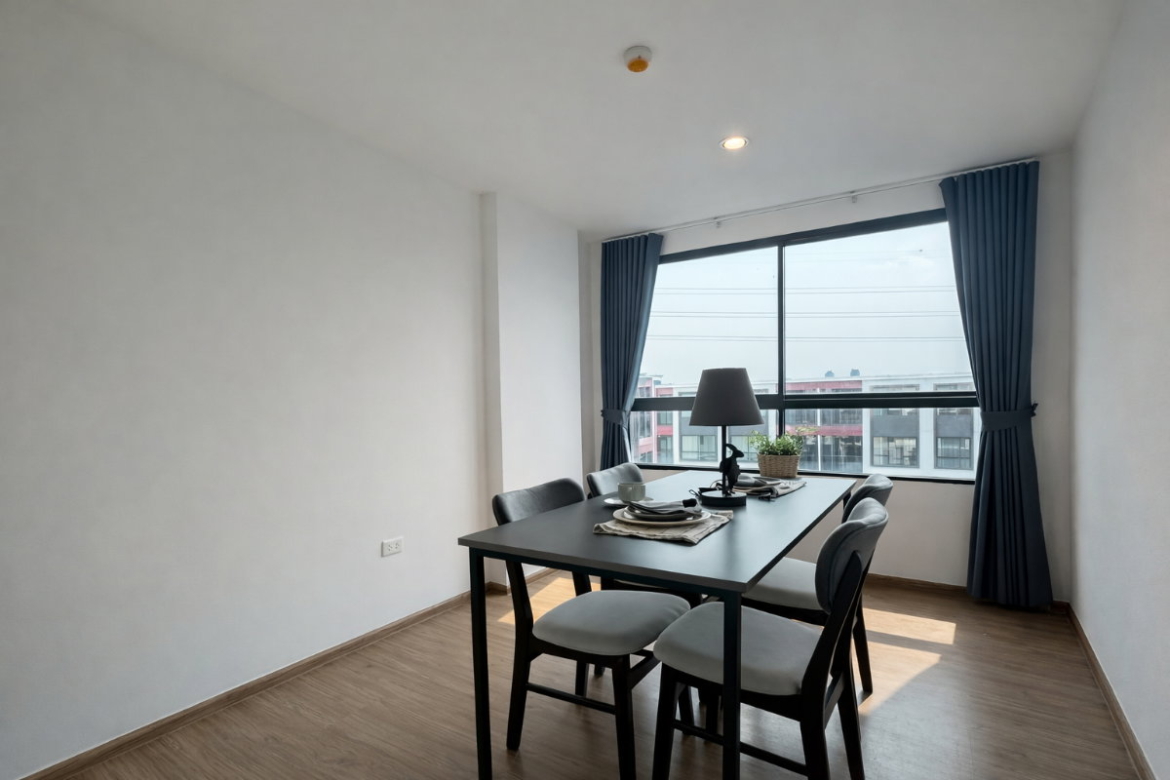 2-Bedroom Condo for Rent at Niche Mono Rama 9 (56 sqm) — Rama 9 MRT
