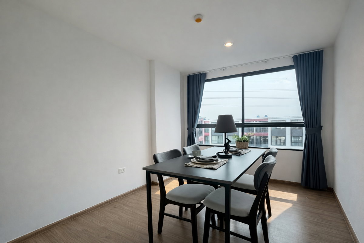 2-Bedroom Condo for Rent at Niche Mono Rama 9 (56 sqm) — Rama 9 MRT