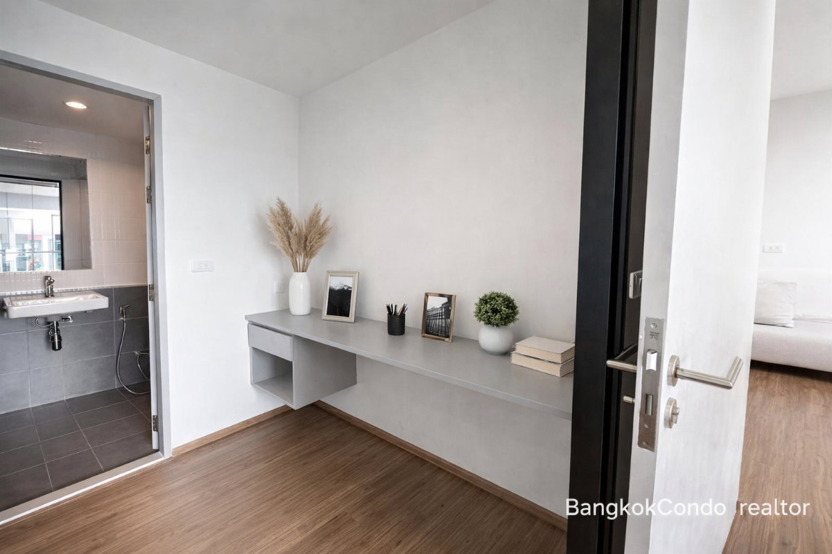 2-Bedroom Condo for Rent at Niche Mono Rama 9 (56 sqm) — Rama 9 MRT