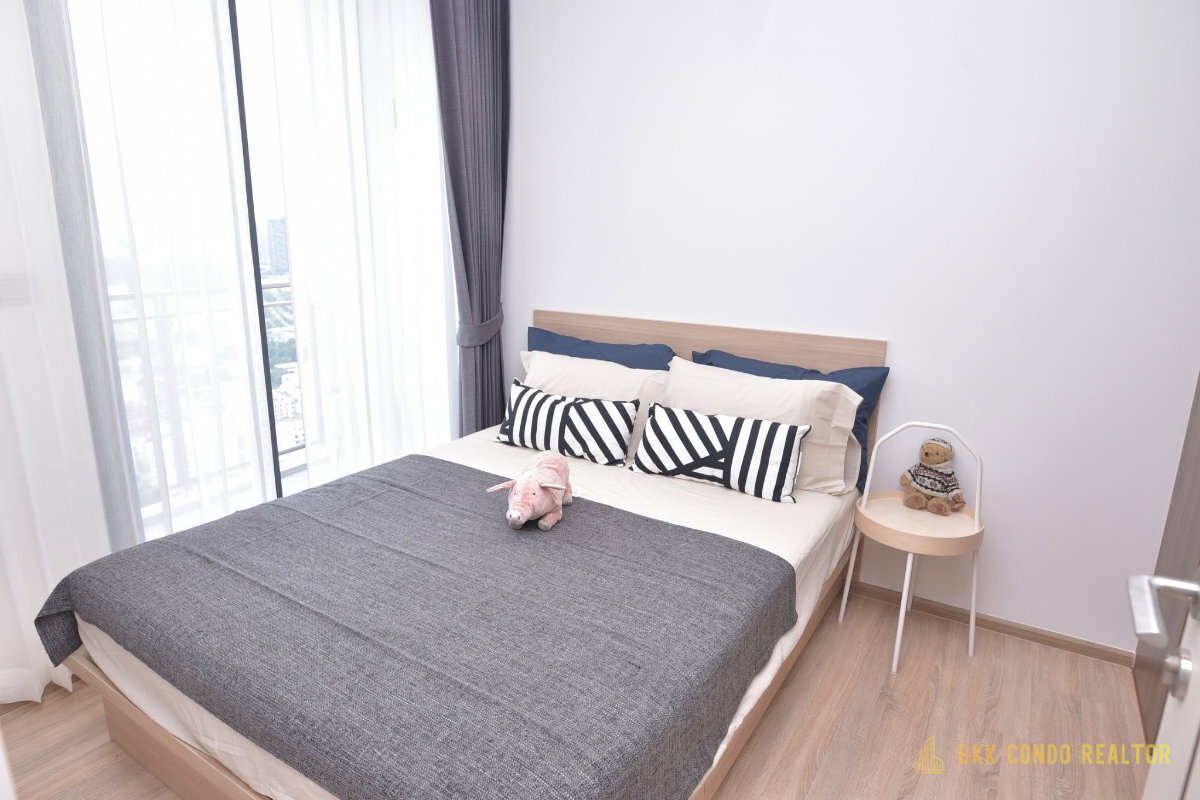 1-Bedroom Condo for Rent at THE LINE Phahon – Pradipat (34.5 sqm) — Victory Monument BTS