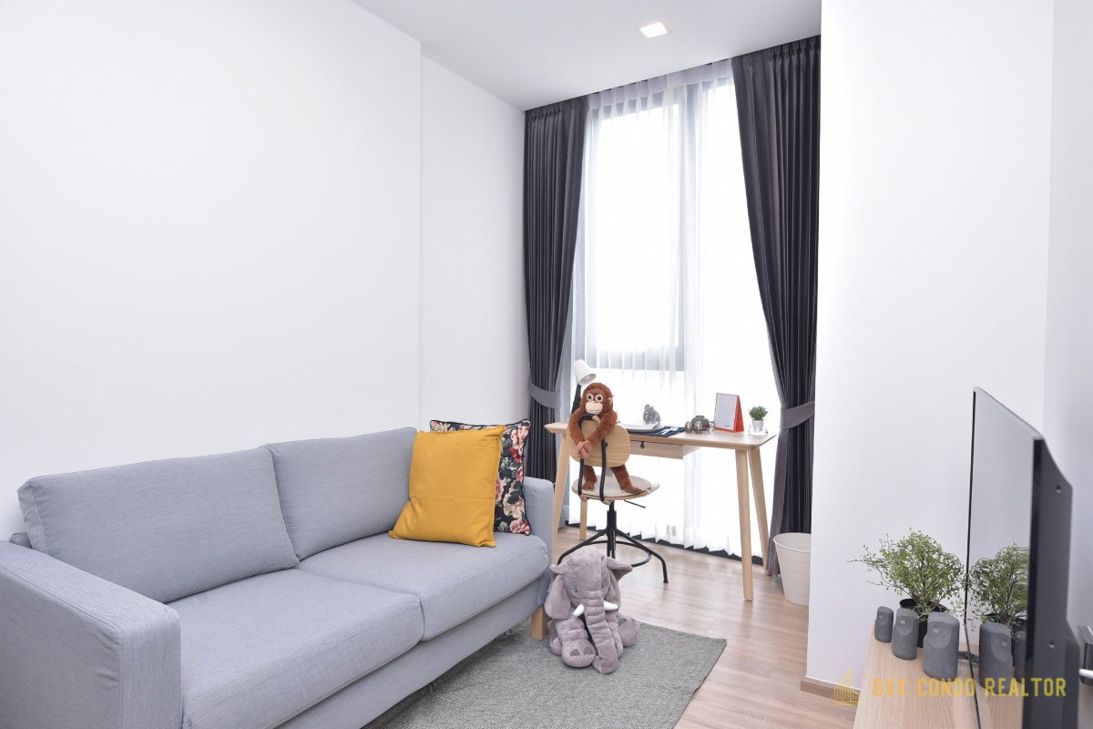1-Bedroom Condo for Rent at THE LINE Phahon – Pradipat (34.5 sqm) — Victory Monument BTS
