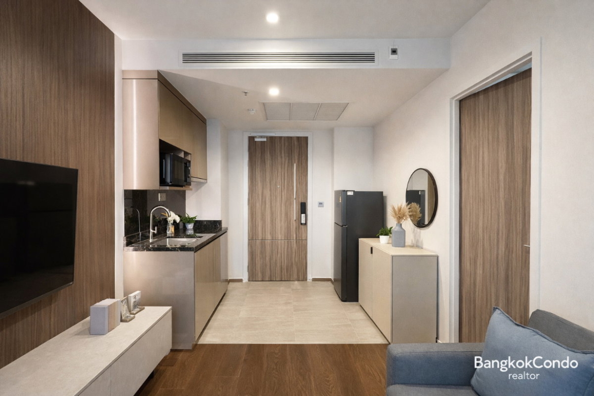 1-Bedroom Condo for Rent at IDEO Q Sukhumvit 36 (29 sqm) — Thonglor BTS