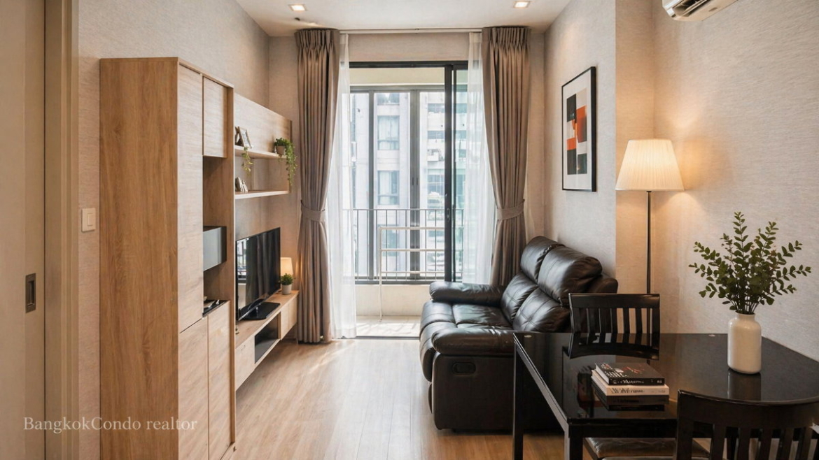 1-Bedroom Condo for Rent at IDEO Mobi Sukhumvit 81 (30 sqm) — On Nut BTS