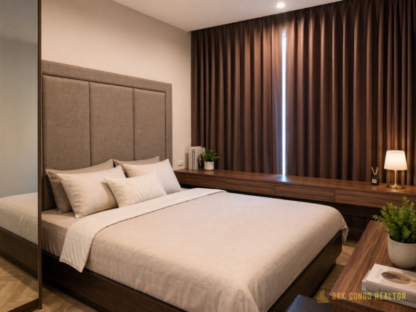 1-Bedroom Condo for Rent at The Capital Ekamai – Thonglor (30 sqm) — Ekkamai BTS