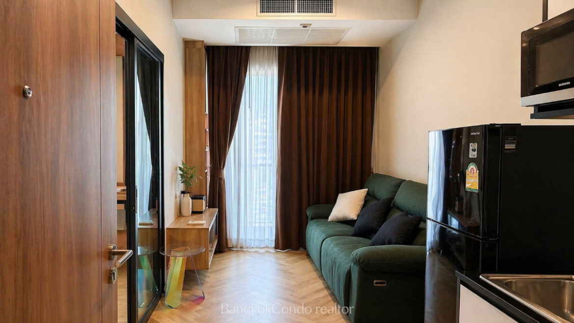 1-Bedroom Condo for Rent at The Capital Ekamai – Thonglor (30 sqm) — Ekkamai BTS