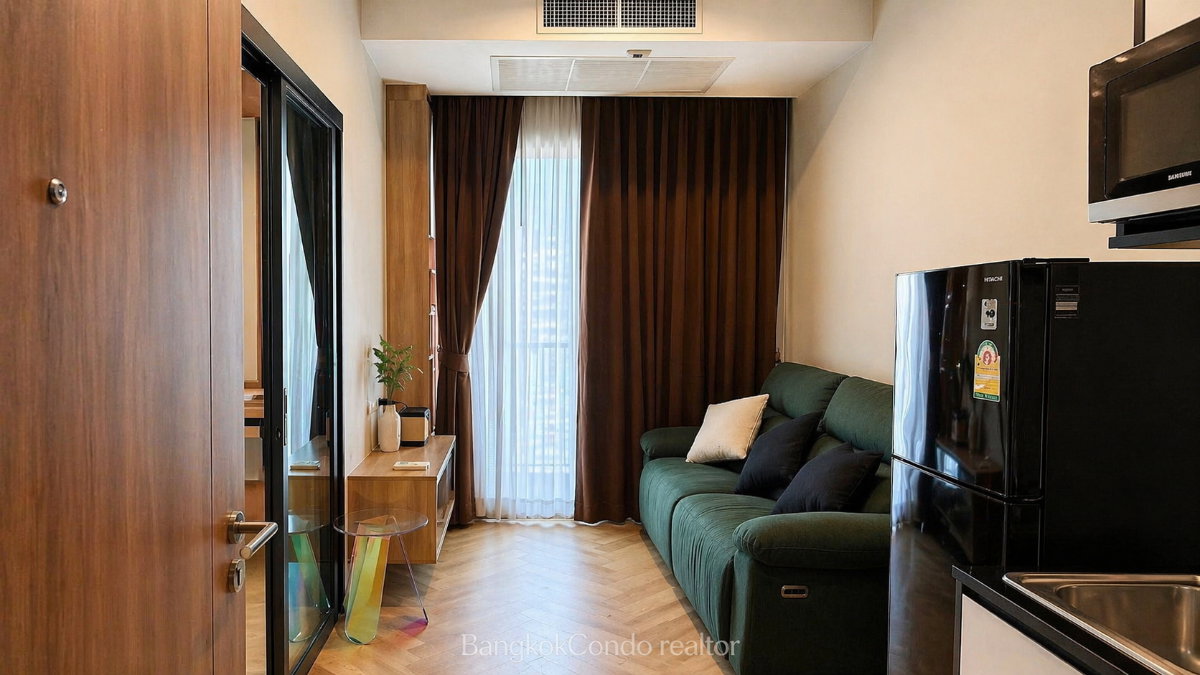 1-Bedroom Condo for Rent at The Capital Ekamai – Thonglor (30 sqm) — Ekkamai BTS