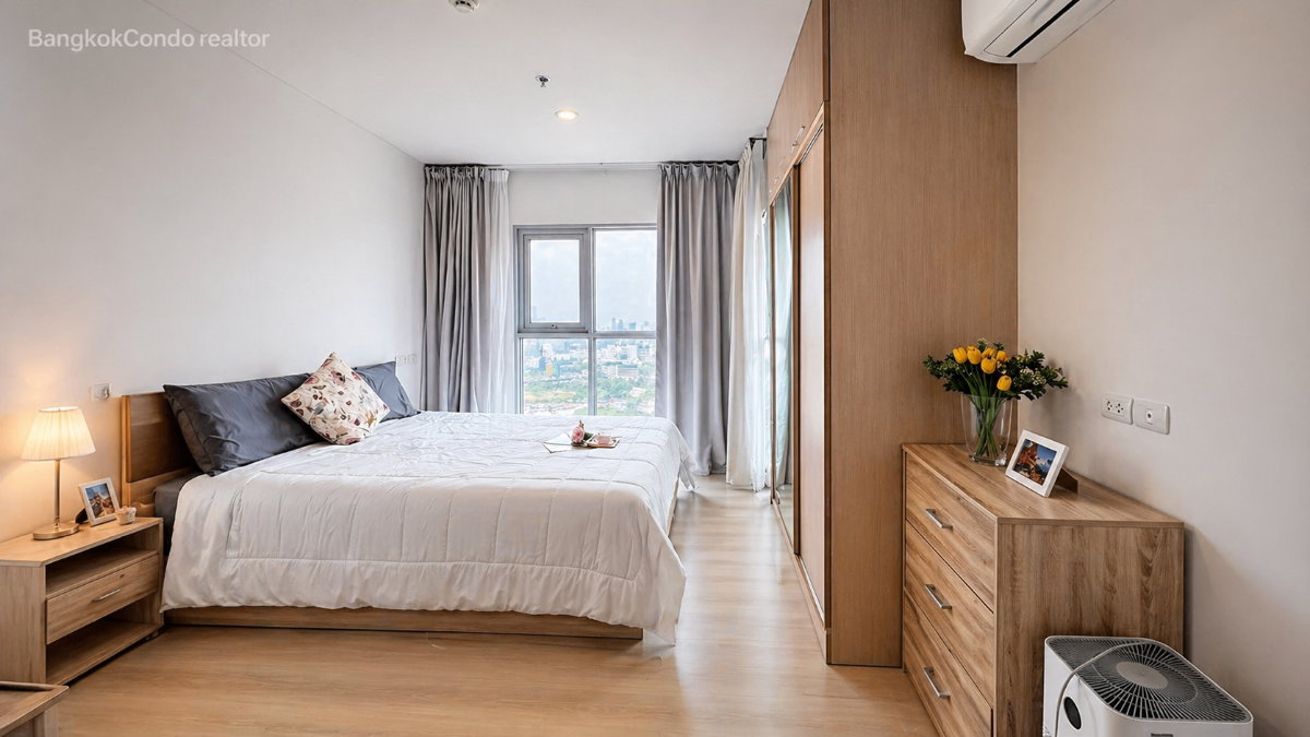 1-Bedroom Condo for Rent at Aspire Sukhumvit 48 (38.8 sqm) — On Nut BTS