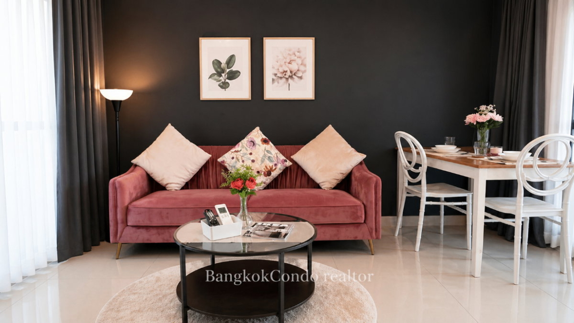 1-Bedroom Condo for Rent at Aspire Sukhumvit 48 (38.8 sqm) — On Nut BTS