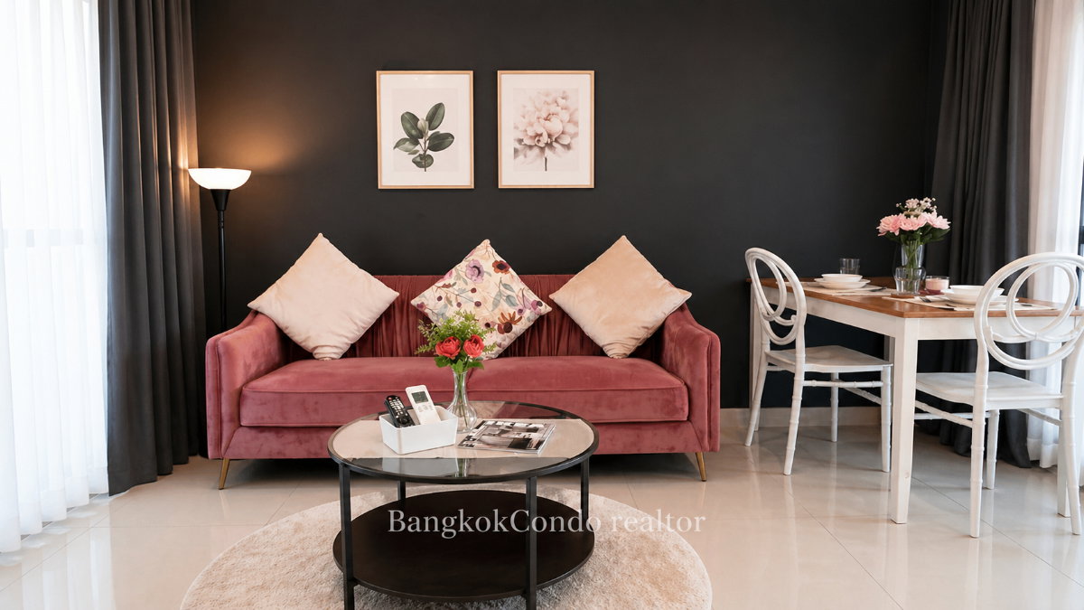 1-Bedroom Condo for Rent at Aspire Sukhumvit 48 (38.8 sqm) — On Nut BTS