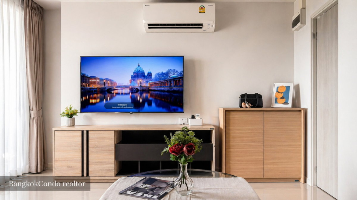 1-Bedroom Condo for Rent at Aspire Sukhumvit 48 (38.8 sqm) — On Nut BTS