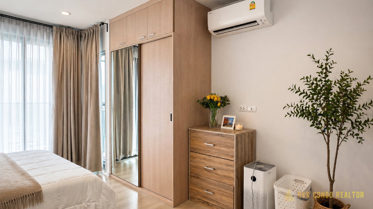 1-Bedroom Condo for Rent at Aspire Sukhumvit 48 (38.8 sqm) — On Nut BTS