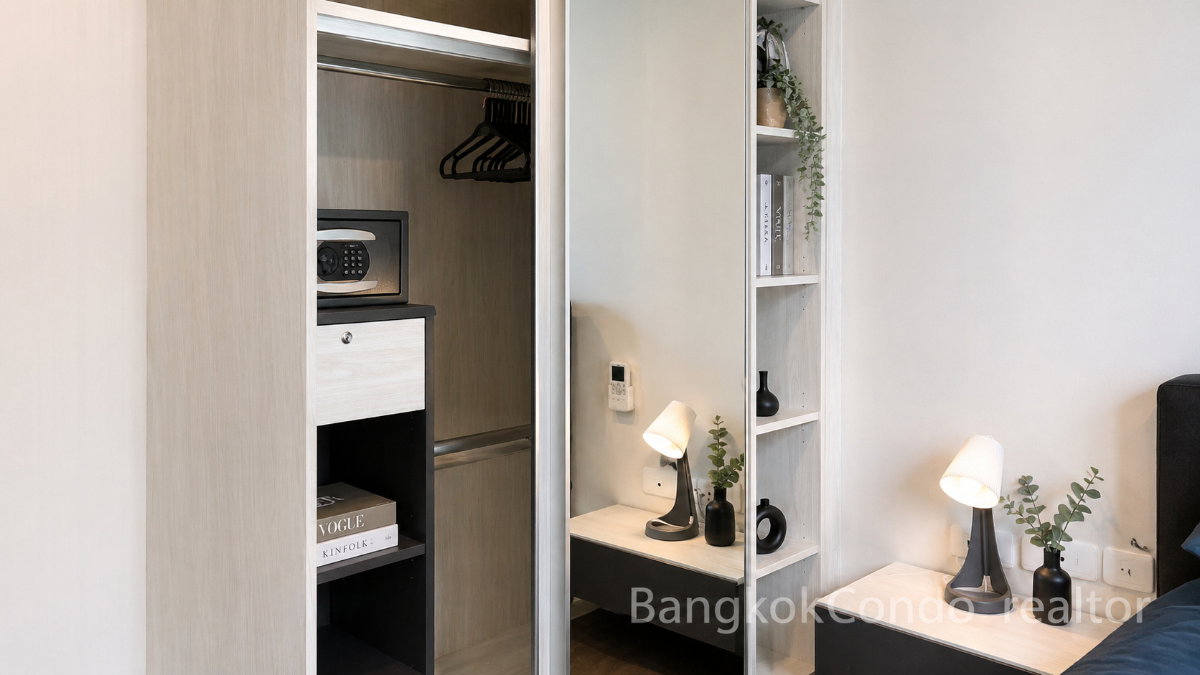 1-Bedroom Condo for Rent at The Base Park West Sukhumvit 77 (29 sqm) — On Nut BTS