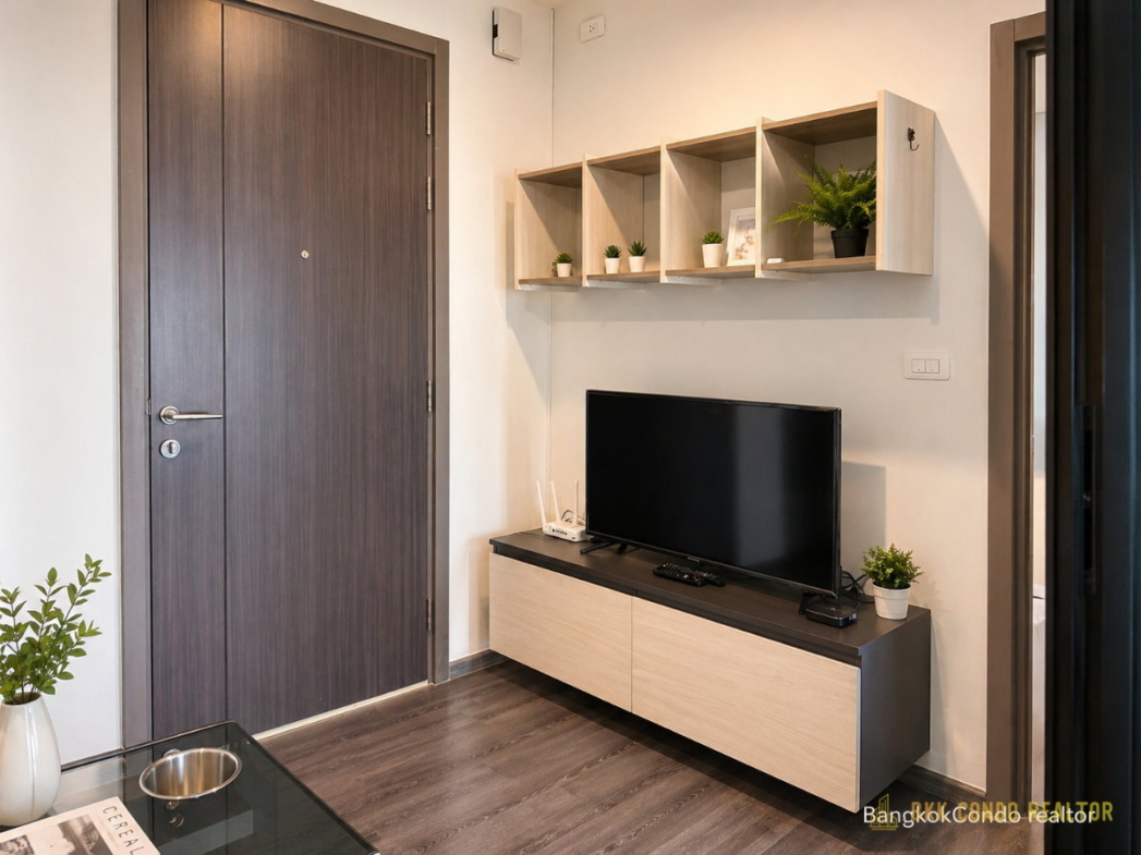 1-Bedroom Condo for Rent at The Base Park West Sukhumvit 77 (29 sqm) — On Nut BTS