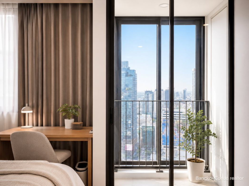 1-Bedroom Condo for Rent at Ashton Chula – Silom (32.41 sqm) — Sam Yan MRT