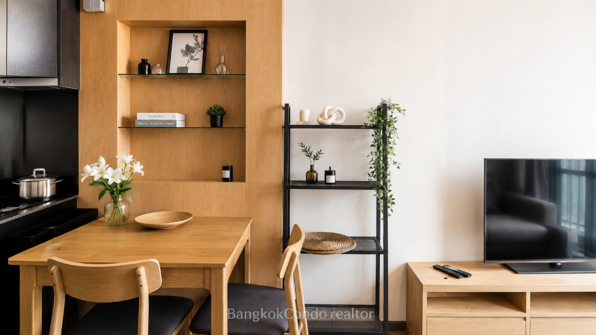 1-Bedroom Condo for Rent at Ashton Chula – Silom (32.41 sqm) — Sam Yan MRT