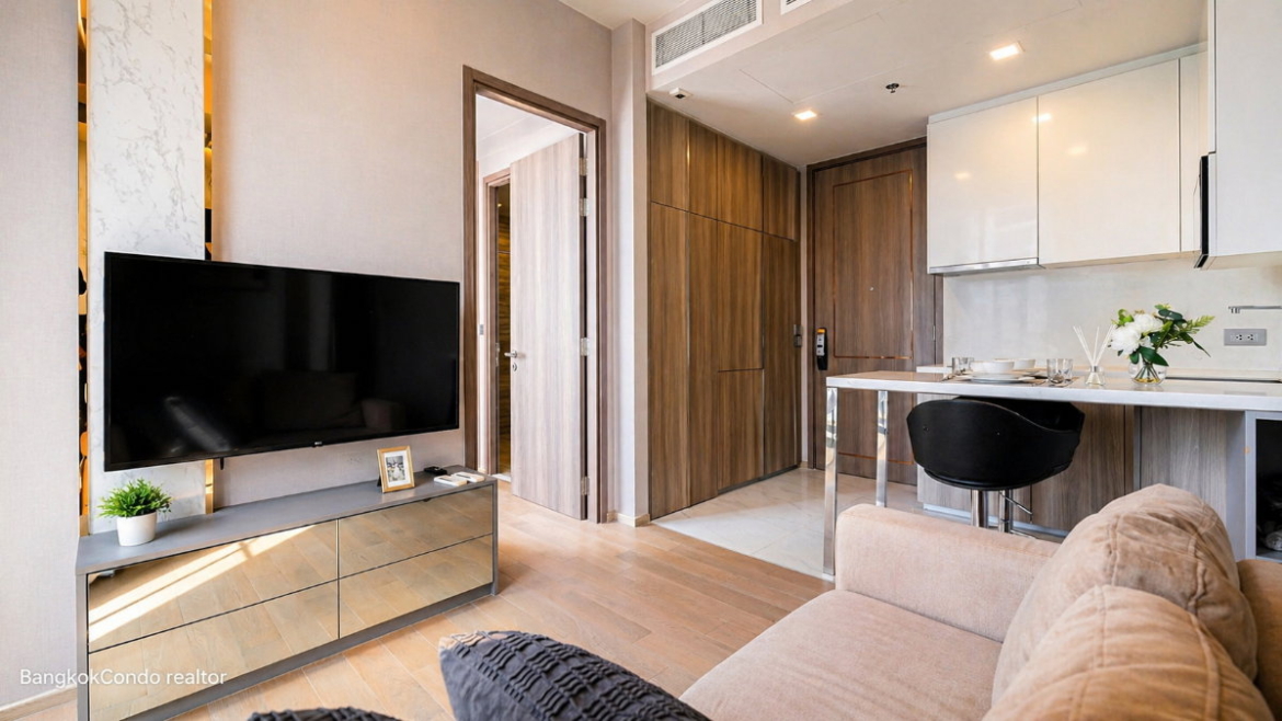 1-Bedroom Condo for Rent at CELES Asoke (35 sqm) — Asoke BTS