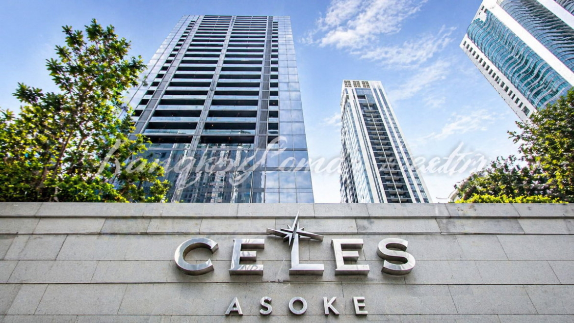 1-Bedroom Condo for Rent at CELES Asoke (35 sqm) — Asoke BTS