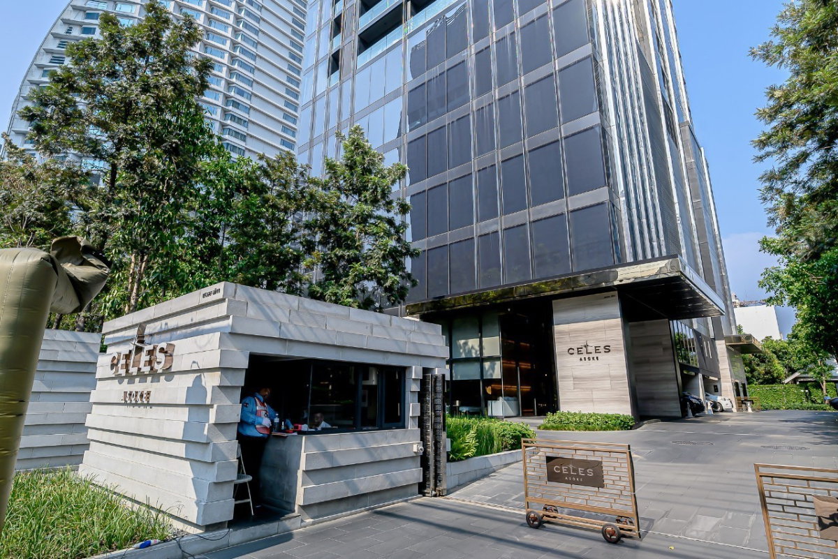 1-Bedroom Condo for Rent at CELES Asoke (35 sqm) — Asoke BTS
