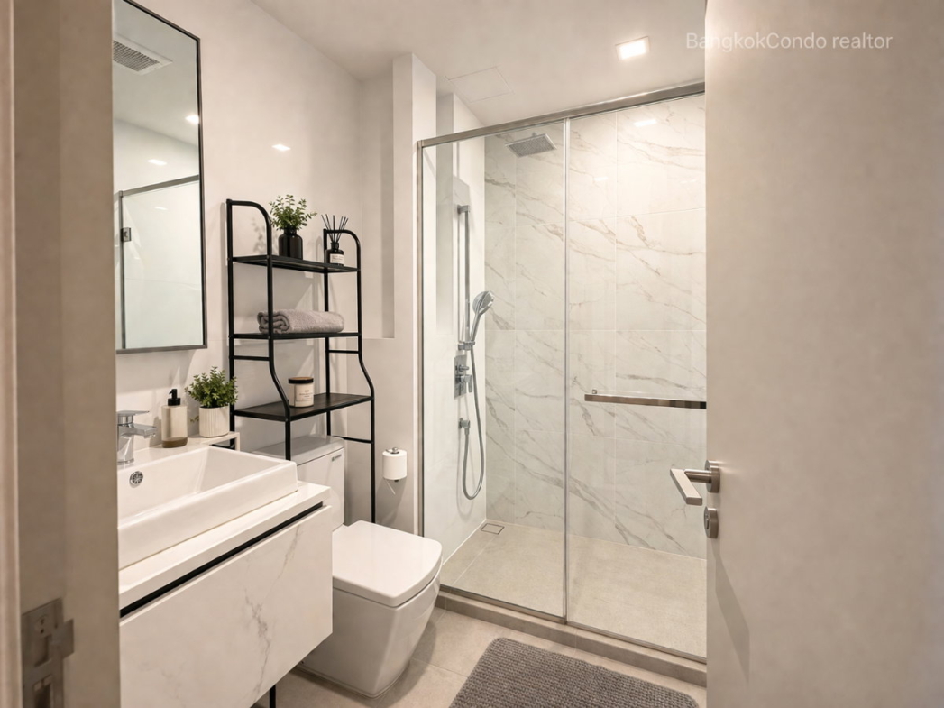 1-Bedroom Condo for Rent at THE LINE Sukhumvit 101 (27 sqm) — Punnawithi BTS
