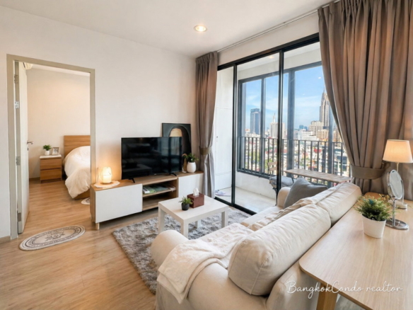 2-Bedroom Condo for Rent at IDEO Q Ratchathewi (50.5 sqm) — Ratchathewi BTS