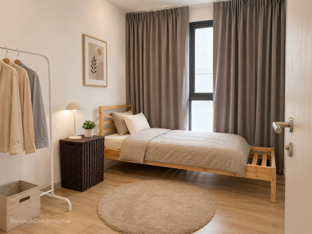 2-Bedroom Condo for Rent at IDEO Q Ratchathewi (50.5 sqm) — Ratchathewi BTS