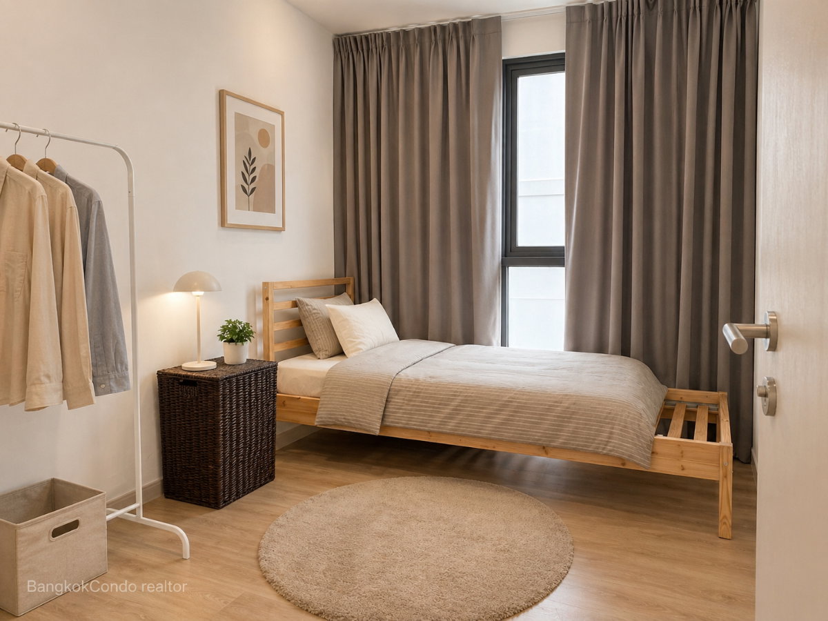 2-Bedroom Condo for Rent at IDEO Q Ratchathewi (50.5 sqm) — Ratchathewi BTS