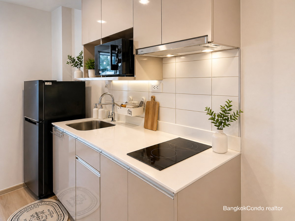 2-Bedroom Condo for Rent at IDEO Q Ratchathewi (50.5 sqm) — Ratchathewi BTS