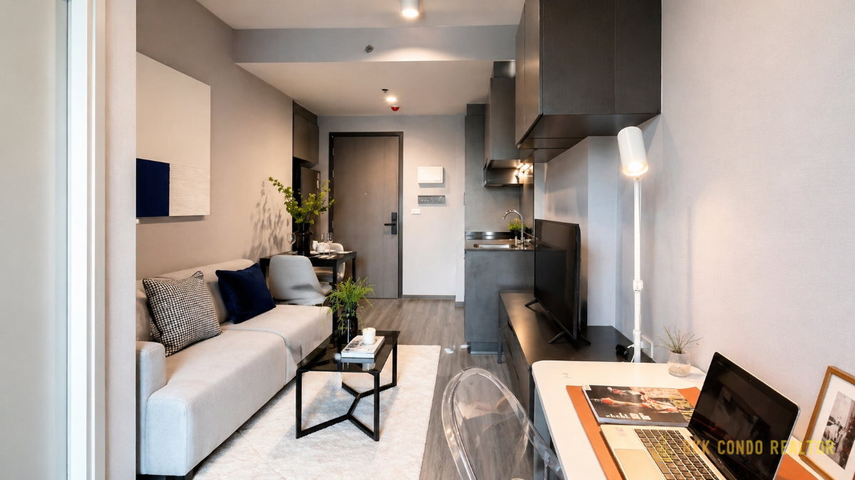 1-Bedroom Condo for Rent at IDEO Chula – Samyan (34.5 sqm) — Sam Yan MRT