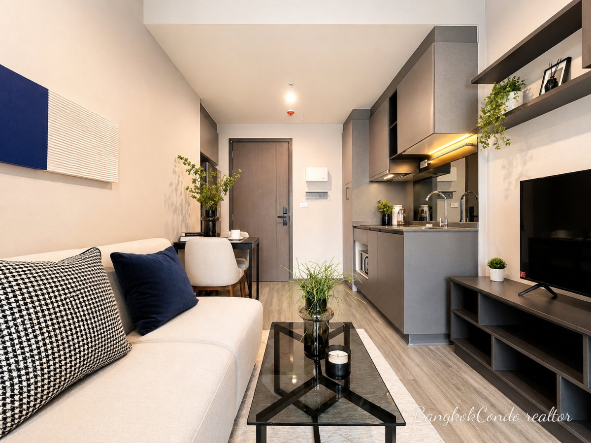 1-Bedroom Condo for Rent at IDEO Chula – Samyan (34.5 sqm) — Sam Yan MRT