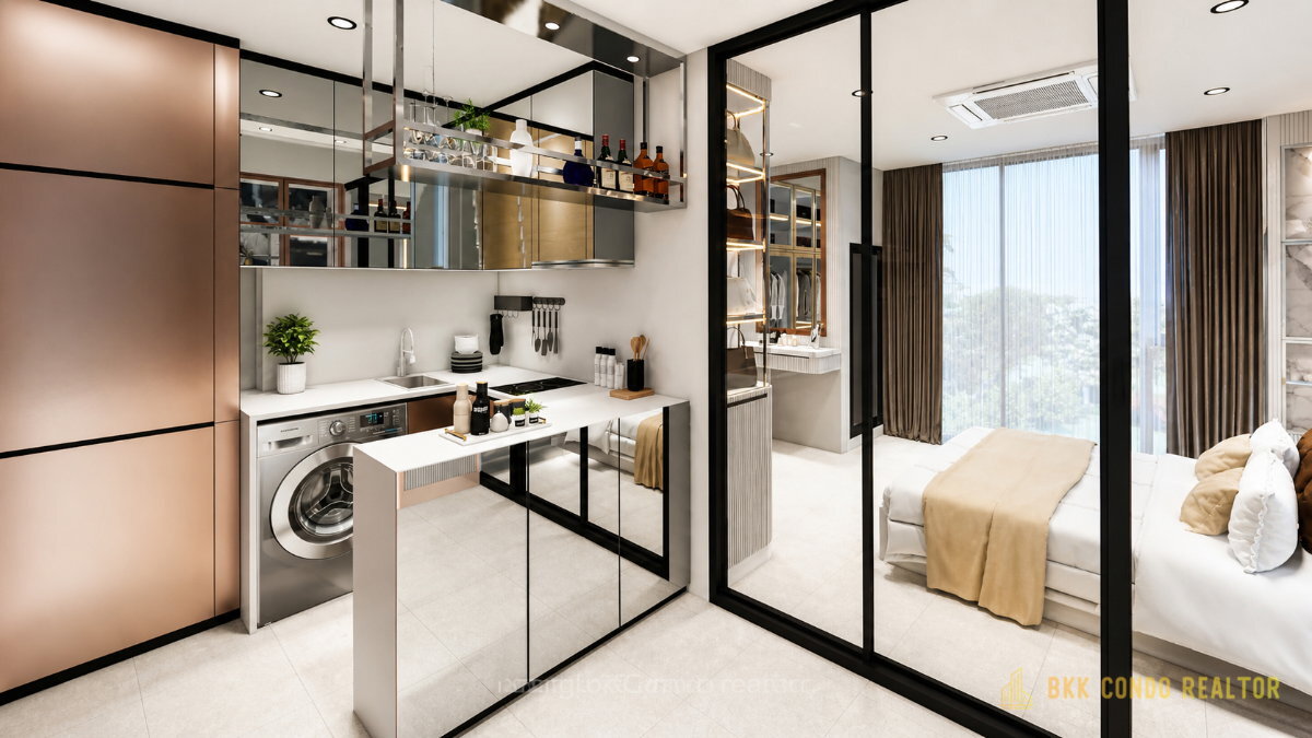 1-Bedroom Condo for Rent at Supalai ICON Sathorn (45 sqm) — Chong Nonsi BTS