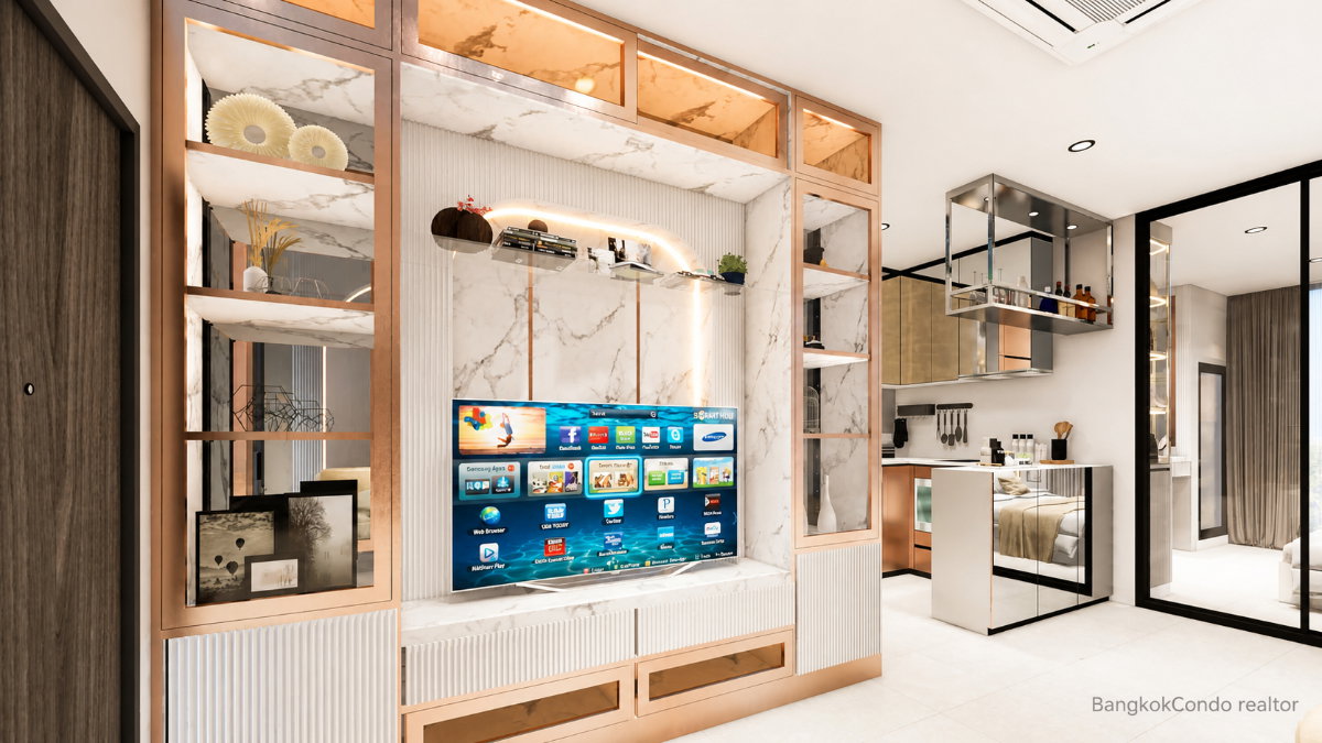 1-Bedroom Condo for Rent at Supalai ICON Sathorn (45 sqm) — Chong Nonsi BTS