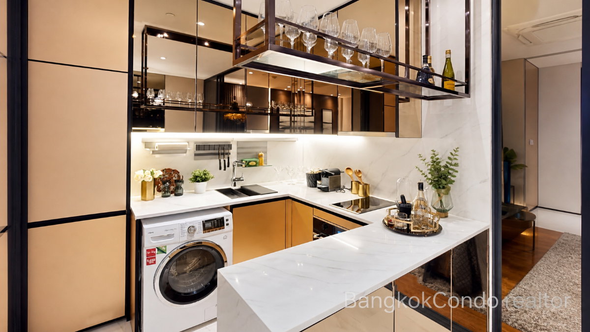 1-Bedroom Condo for Rent at Supalai ICON Sathorn (45 sqm) — Chong Nonsi BTS