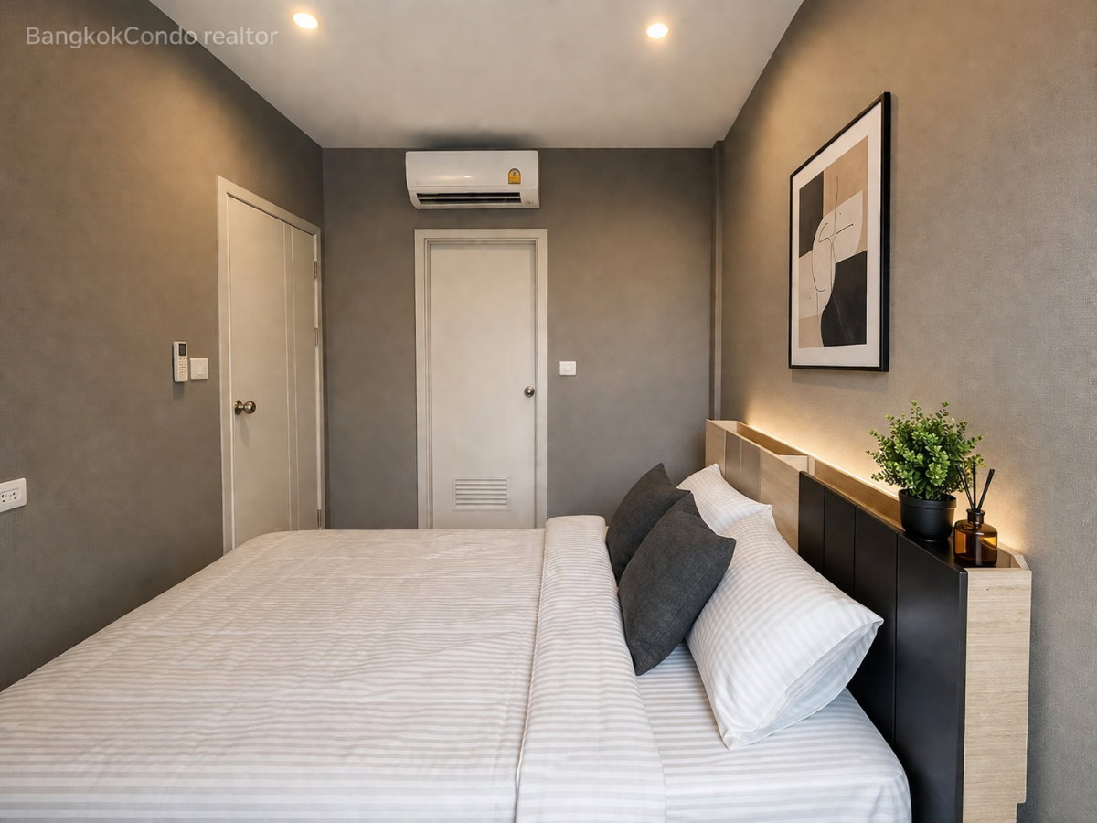 2-Bedroom Condo for Rent at The Tree Hua Mak Interchange (42.38 sqm) — Hua Mak Yellow Line