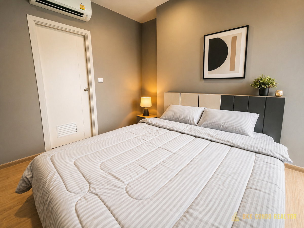 2-Bedroom Condo for Rent at The Tree Hua Mak Interchange (42.38 sqm) — Hua Mak Yellow Line