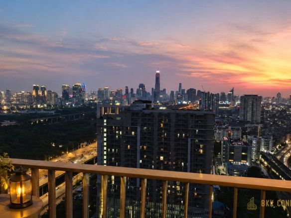2-Bedroom Condo for Rent at Life Asoke – Rama 9 (41 sqm) — Rama 9 MRT