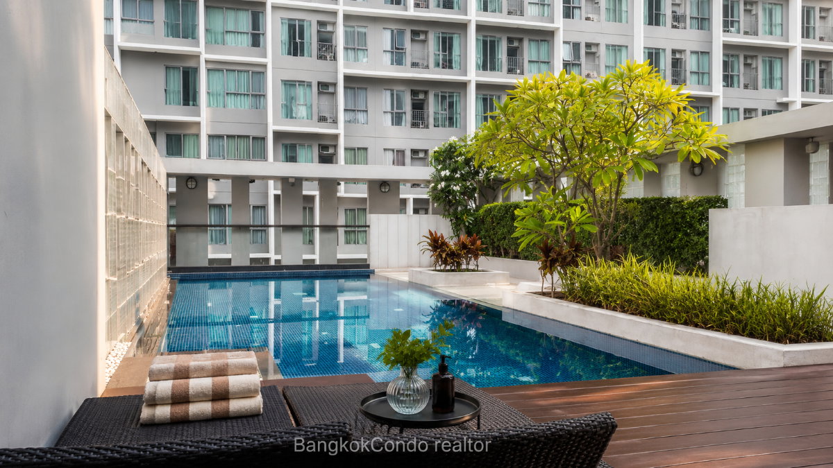 1-Bedroom Condo for Rent at The President Sukhumvit 81 (38 sqm) — On Nut BTS