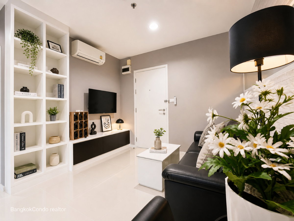 1-Bedroom Condo for Rent at Aspire Sukhumvit 48 (39 sqm) — On Nut BTS