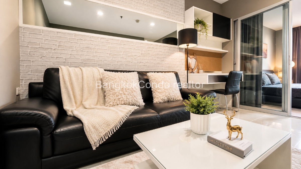 1-Bedroom Condo for Rent at Aspire Sukhumvit 48 (39 sqm) — On Nut BTS
