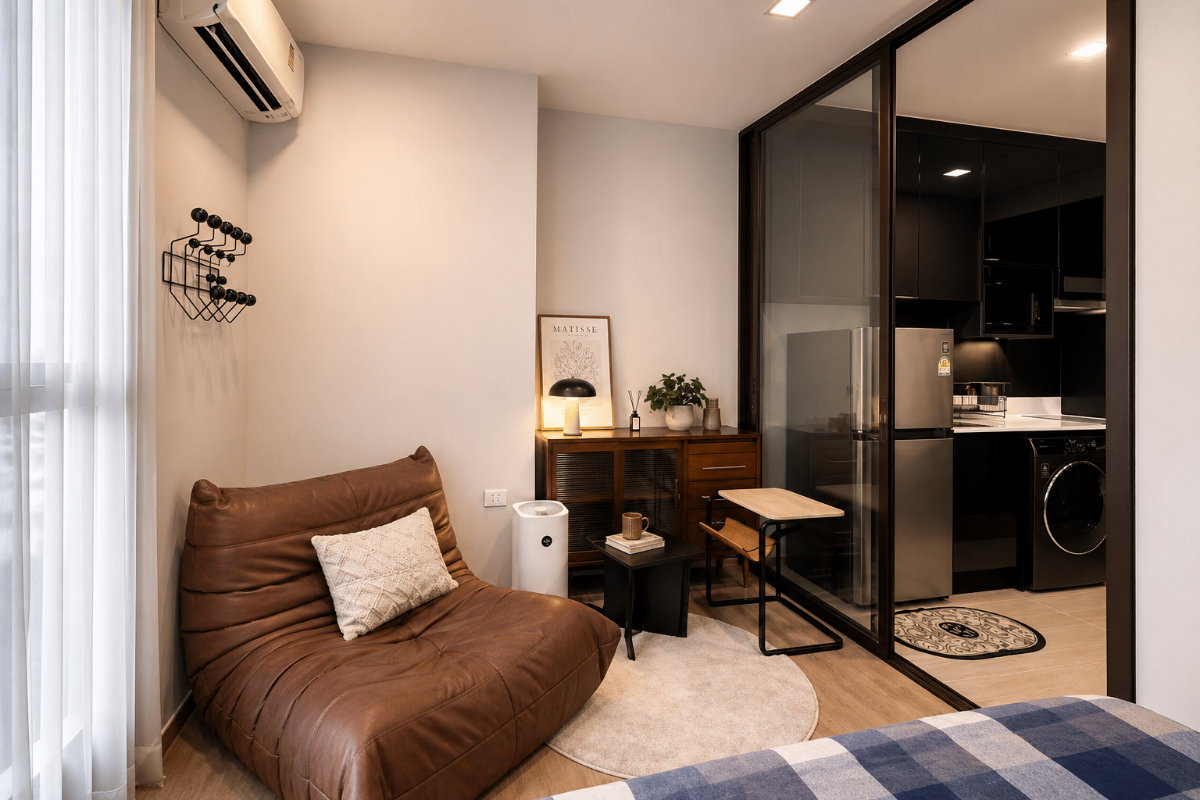 1-Bedroom Condo for Rent at Noble Around Ari (27.5 sqm) — Ari BTS