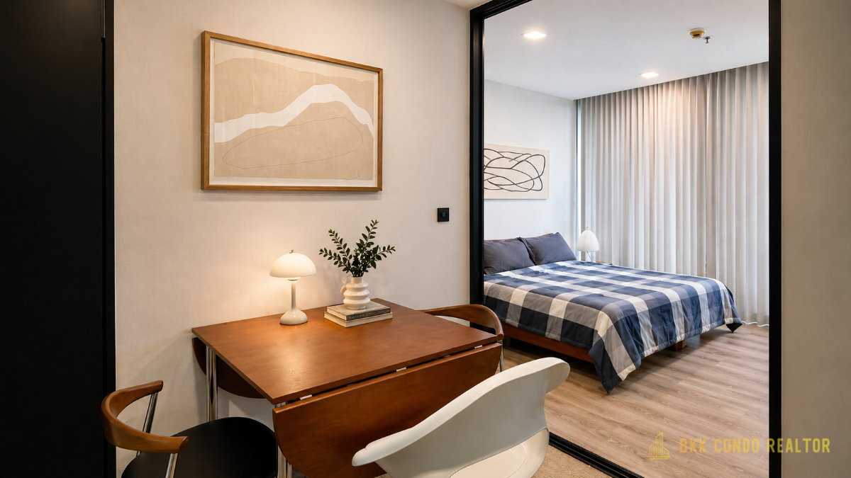 1-Bedroom Condo for Rent at Noble Around Ari (27.5 sqm) — Ari BTS