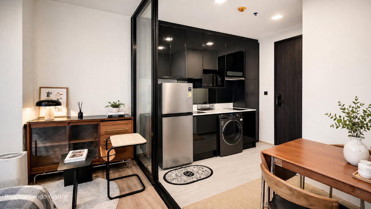 1-Bedroom Condo for Rent at Noble Around Ari (27.5 sqm) — Ari BTS