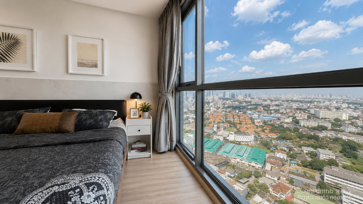 1-Bedroom Condo for Rent at Sky Walk Residence (52 sqm) — Phra Khanong BTS