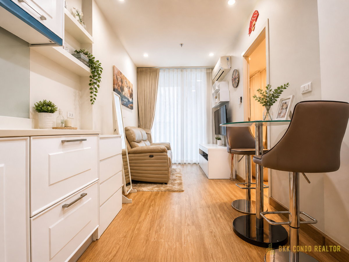 1-Bedroom Condo for Rent at Q House Condo Sukhumvit 79 (31 sqm) — On Nut BTS