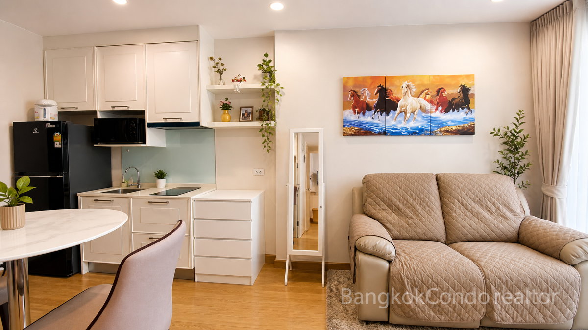 1-Bedroom Condo for Rent at Q House Condo Sukhumvit 79 (31 sqm) — On Nut BTS